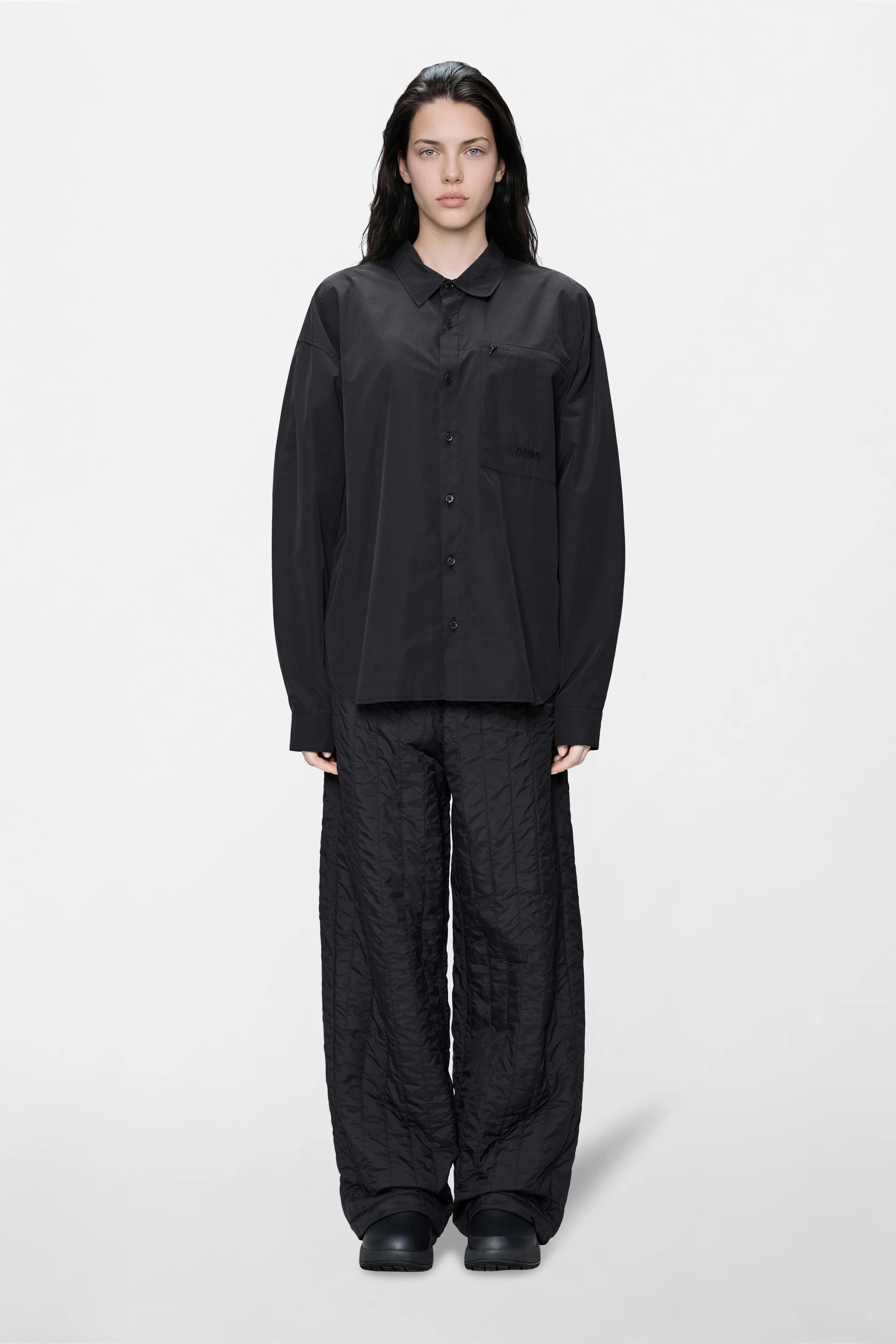 Light Woven Long Sleeve Shirt - Image 6