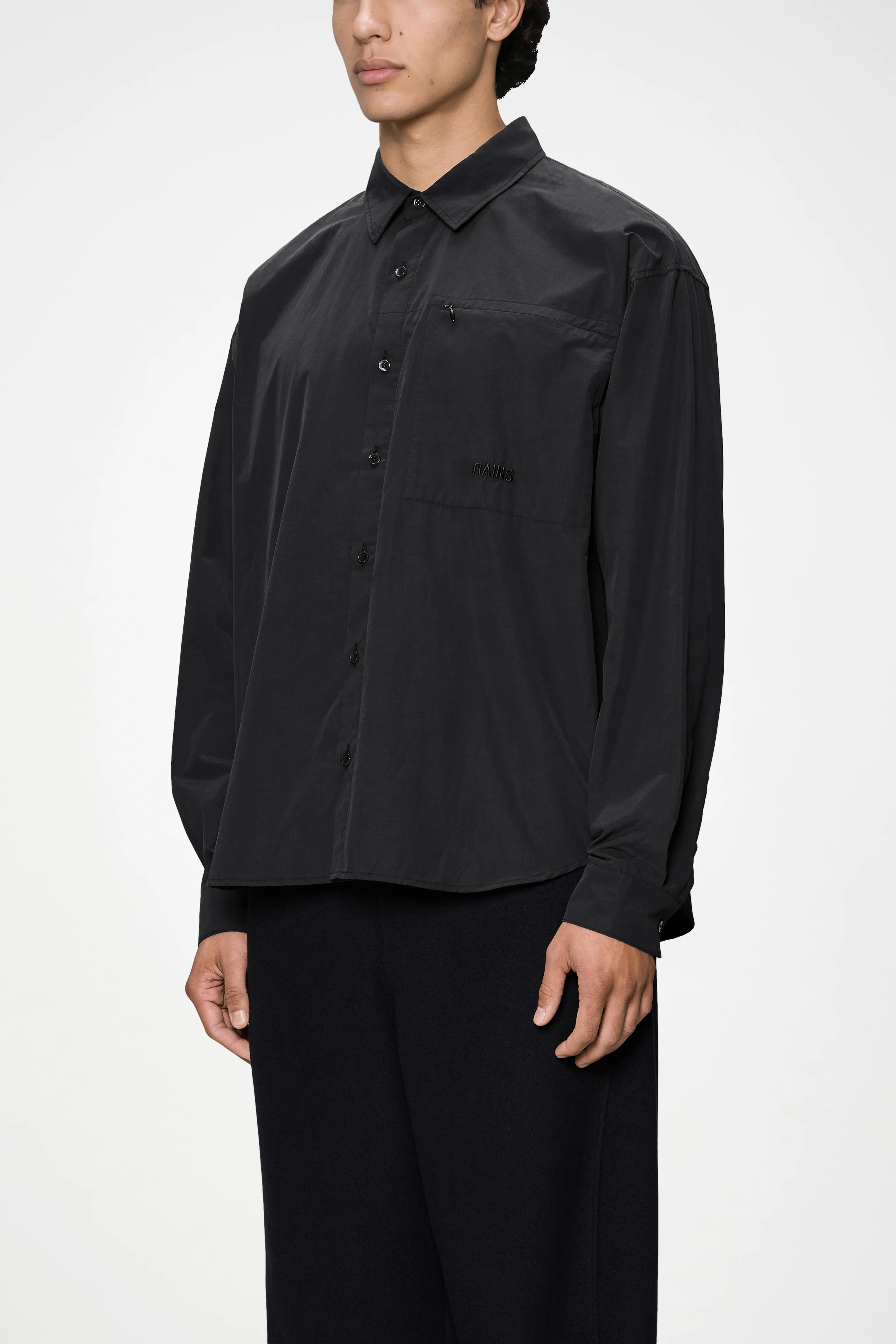 Light Woven Long Sleeve Shirt - Image 4