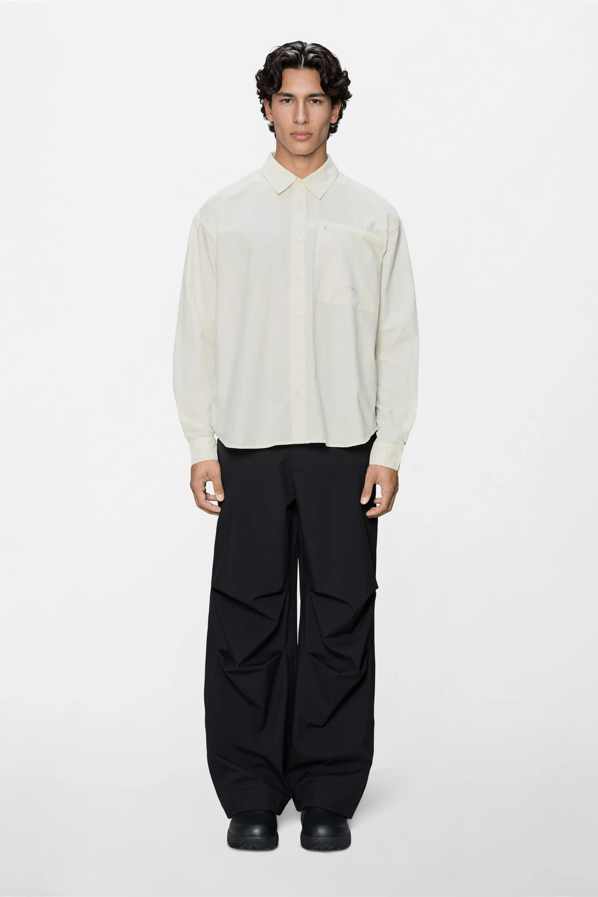 Light Woven Long Sleeve Shirt - Image 6