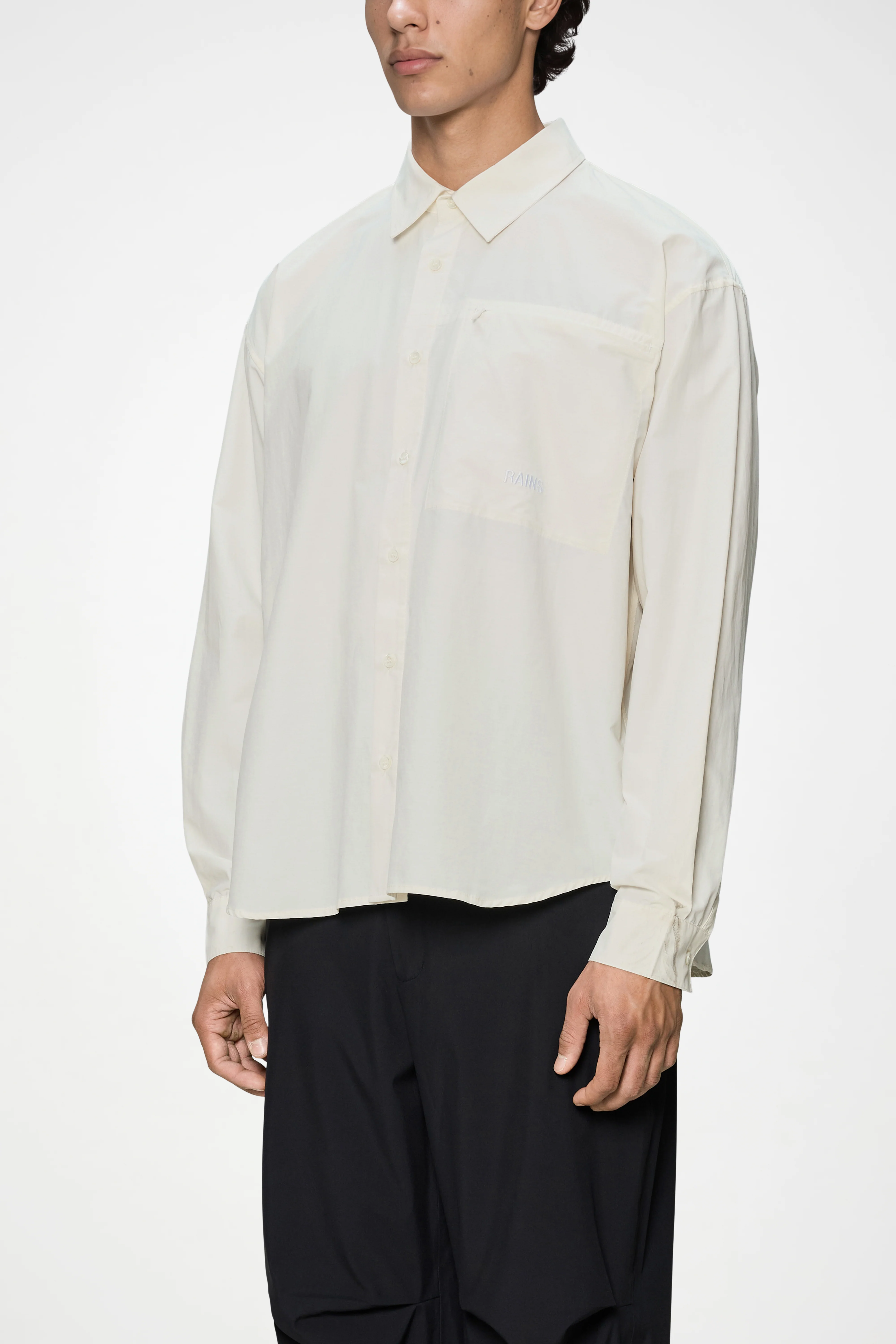 Light Woven Long Sleeve Shirt - Image 9
